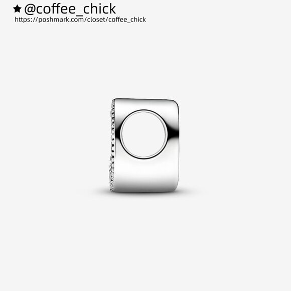 Pandora Letter D Alphabet Charm - Picture 3 of 6